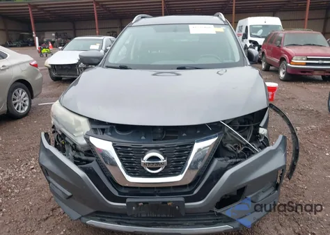 2017 Nissan Rogue Sv z USA, uszkodzony, nr VIN 5N1AT2MV5HC753400